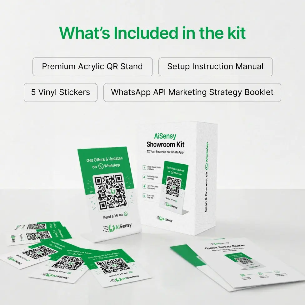 AiSensy Showroom Kit